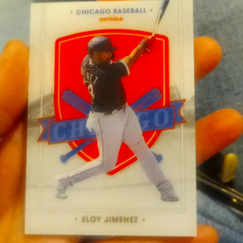 Eloy Jimenez baseball cards